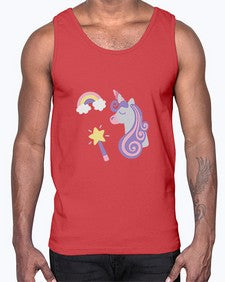 unicorn elements 455#- unicorn- Cotton Tank