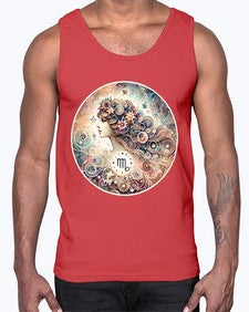virgo 556#- virgo- Cotton Tank