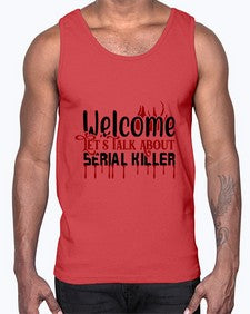 welcome lets talk about serial killer 1243#- true crime- Cotton Tank