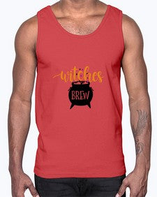 witches brew 6#- witch- Cotton Tank