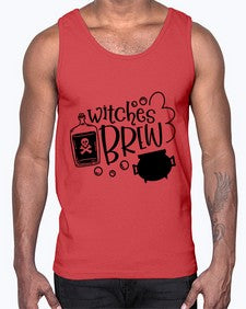 witches brew 8#- witch- Cotton Tank
