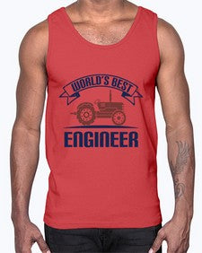 worlds best engineer Style 478#- engineer- Cotton Tank