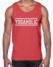 yogaholics 648#- yoga- Cotton Tank