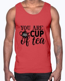 you are my cup of tea 1801#- tea- Cotton Tank