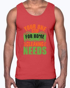 your one stop for home cleaning needs Style 493#- cleaner- Cotton Tank