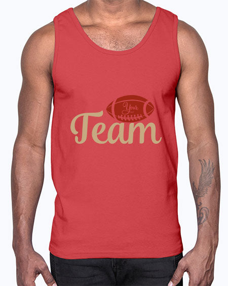 your team 2271#- softball- Cotton Tank