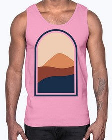 Abstract Shape 192#- art pop art- Cotton Tank