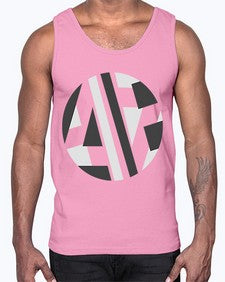 Abstract Shape 199#- art pop art- Cotton Tank