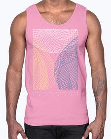 Abstract Shape 204#- art pop art- Cotton Tank