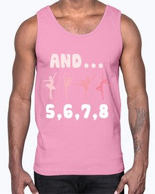 And 5 6 7 8  Ballet 12#- ballet- Cotton Tank