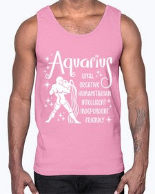 Aquarius 68#- aquarius- Cotton Tank