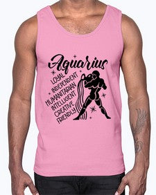 Aquarius 72#- aquarius- Cotton Tank