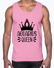 Aquarius queen 73#- aquarius- Cotton Tank