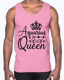 Aquarius queen 74#- aquarius- Cotton Tank