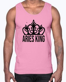 Aries king 107#- aries- Cotton Tank