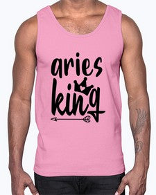 Aries king 108#- aries- Cotton Tank