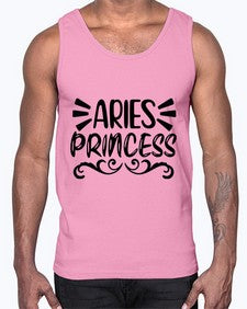 Aries princess 117#- aries- Cotton Tank