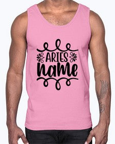 Ariesname 112#- aries- Cotton Tank