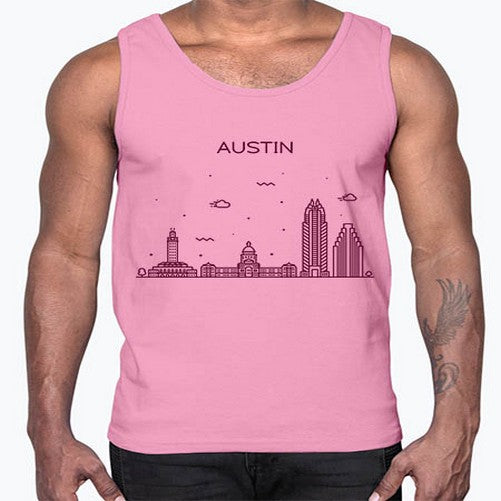 AustinTX 380#- cities- Cotton Tank