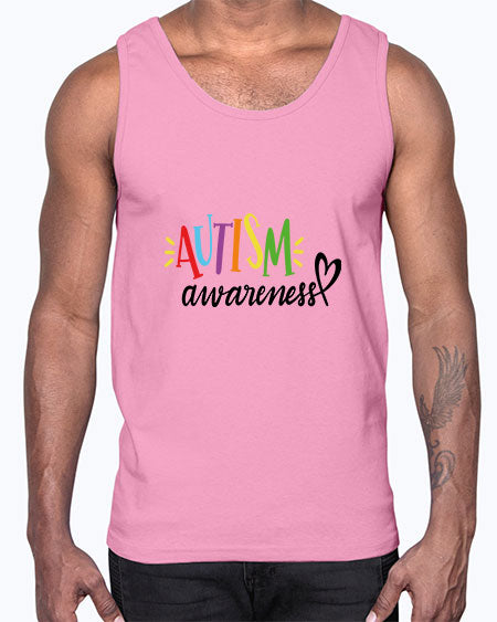 Autism awareness 5442#- autism- Cotton Tank