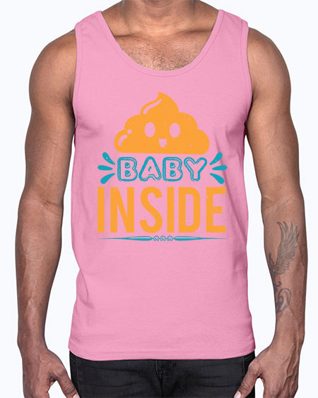 Baby Inside Style 26#- baby shower- Cotton Tank
