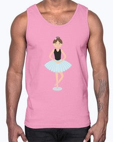 Ballerina 51#- ballet- Cotton Tank