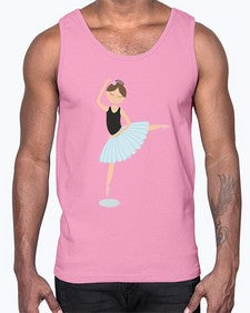 Ballerina 56#- ballet- Cotton Tank