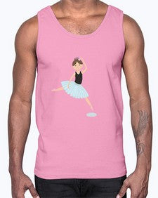 Ballerina 62#- ballet- Cotton Tank