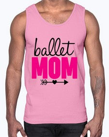 Ballet mom 76#- ballet- Cotton Tank