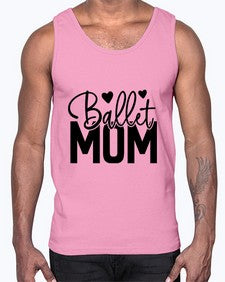 Ballet mom 77#- ballet- Cotton Tank