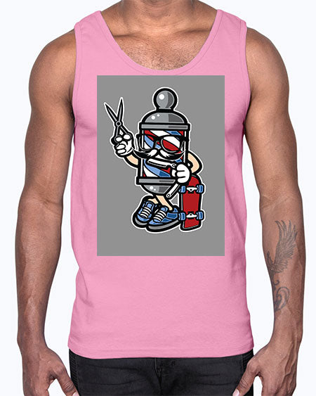 Barber Skater589#- barber- Cotton Tank