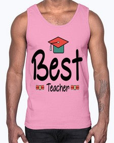 Best Teacher 22#- teacher- Cotton Tank