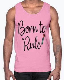 Born to Rule 28#- general school- Cotton Tank