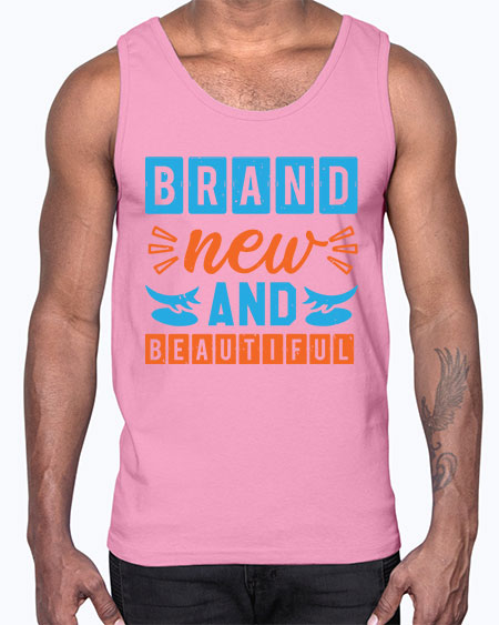 Brand New and Beutiful Style 47#- baby shower- Cotton Tank