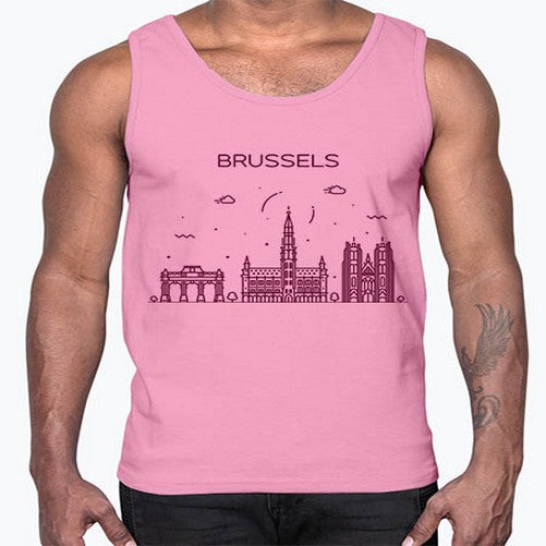 Brussels 506#- cities- Cotton Tank