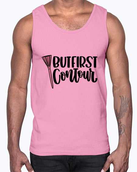 But First Contour Style 120#-makeup Cotton Tank