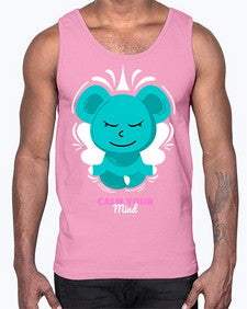 Calm Your Mind 189#- yoga- Cotton Tank