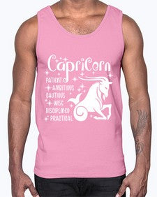 Capricorn 186#- capricorn- Cotton Tank