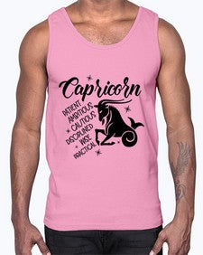 Capricorn 188#- capricorn- Cotton Tank
