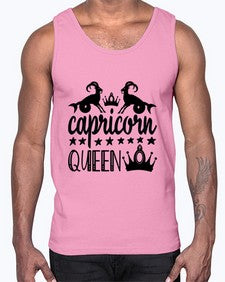 Capricorn queen 195#- capricorn- Cotton Tank