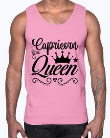 Capricorn queen 196#- capricorn- Cotton Tank