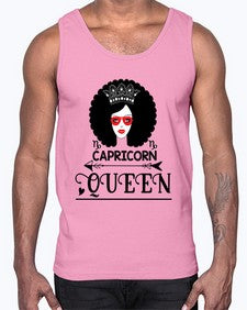 Capricorn queen 197#- capricorn- Cotton Tank