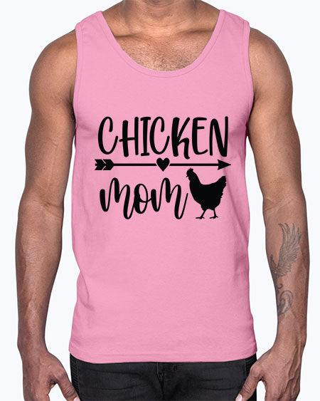 Chicken Mom- chicken- Cotton Tank