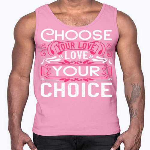 Choose your love Love your choice Style 4#- dogs- Cotton Tank