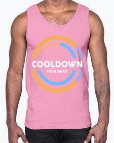 Cooldown Your Spirit 194#- yoga- Cotton Tank