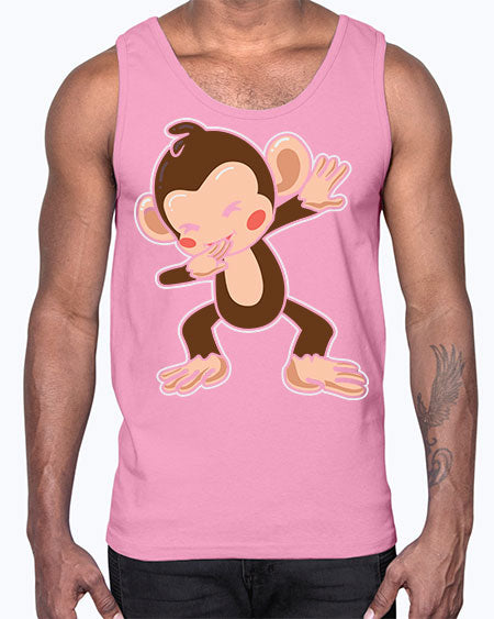 Dabbing Money 5#- monkey- Cotton Tank
