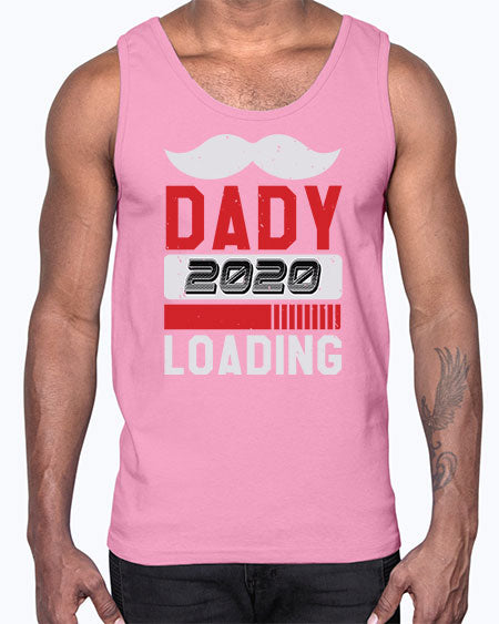 Dady Loading Style 70#- baby shower- Cotton Tank