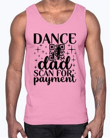 Dance dad scan 87#- ballet- Cotton Tank