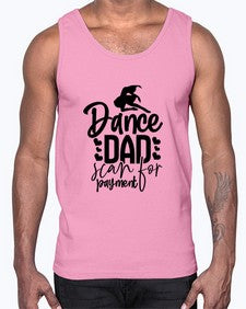 Dance dad scan for payment 85#- ballet- Cotton Tank