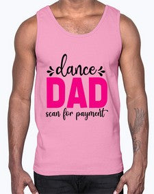 Dance dad scan for payment 86#- ballet- Cotton Tank